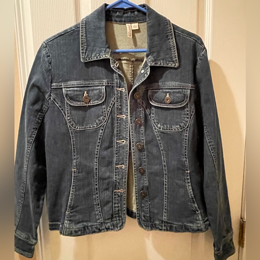 St. John’s Bay Stretch Women Denim Jacket NWOT